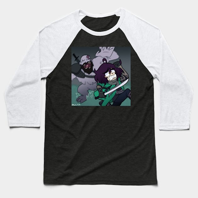 Sekiro Ven Baseball T-Shirt by Almighty VenVen